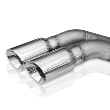 Load image into Gallery viewer, Stainless Works 17-20 Ford F-250/F-350 6.2L Lightning Exit Catback System - Installation View