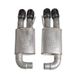 Load image into Gallery viewer, Stainless Works 18-21 Mustang GT Axleback Redline Exhaust - Black Tips - Additional View 5