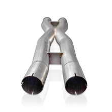 Load image into Gallery viewer, Stainless Works 18-21 Mustang GT Mid Resonator Delete X-Pipe - Main Product View
