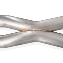 Load image into Gallery viewer, Stainless Works 18-21 Mustang GT Mid Resonator Delete X-Pipe - Detail View