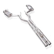 Load image into Gallery viewer, Stainless Works 18+ Ford Mustang GT 3in Legend 304SS Catback w/ H-Pipe Quad Polished Tips (No Valve) - Main Product View