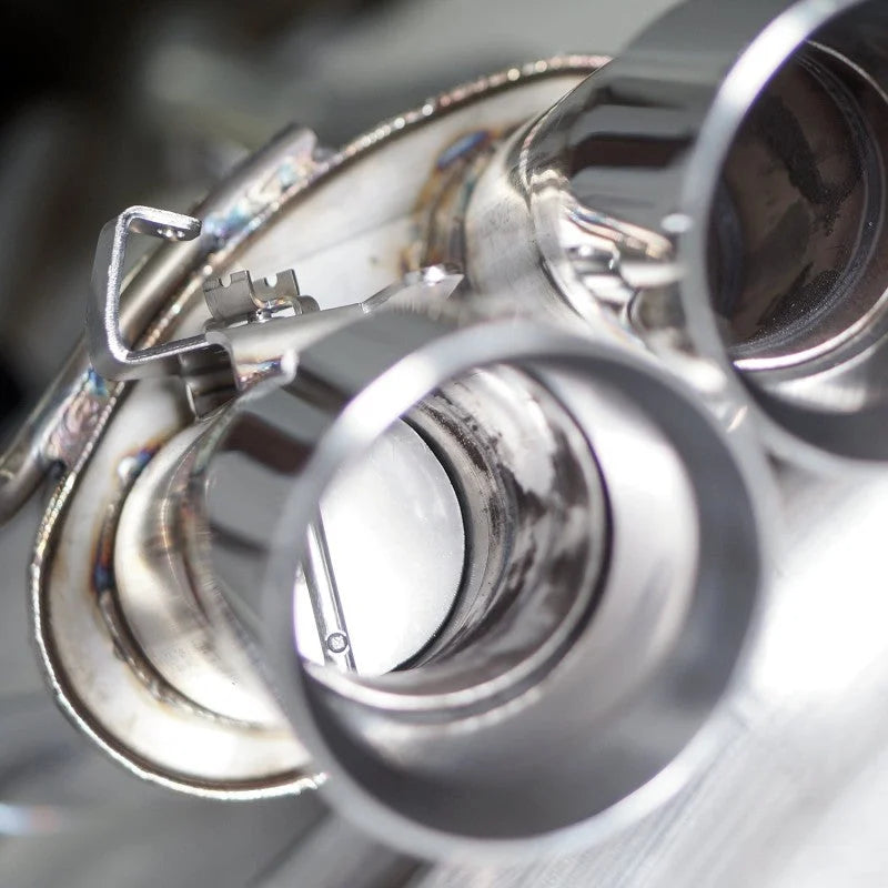 Stainless Works 18+ Ford Mustang GT Redline Cat-Back Performance Connect H-Pipe w/ Active Valves - Additional View 5