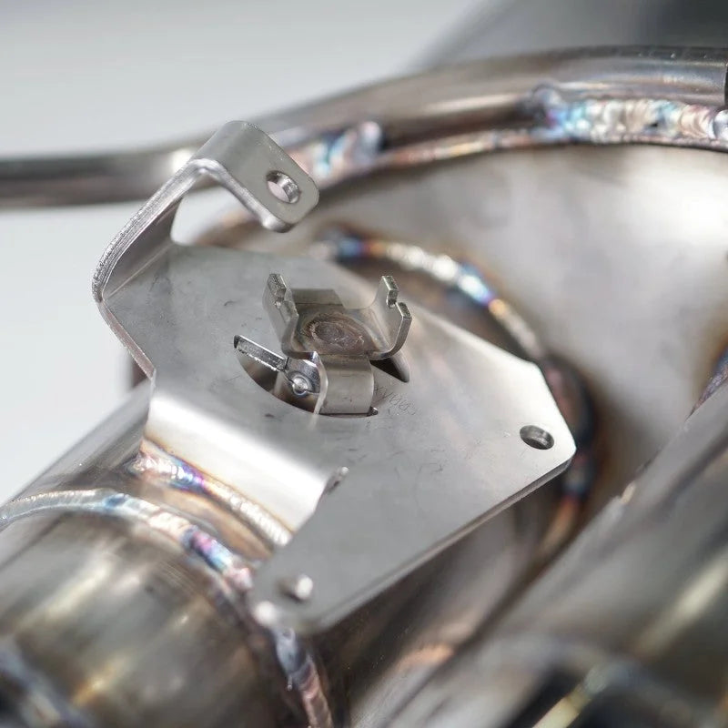 Stainless Works 18+ Ford Mustang GT Redline Cat-Back Performance Connect H-Pipe w/ Active Valves - Additional View 6