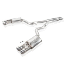 Load image into Gallery viewer, Stainless Works 18+ Ford Mustang GT Redline Cat-Back Performance Connect X-Pipe w/ Active Valves - Main Product View