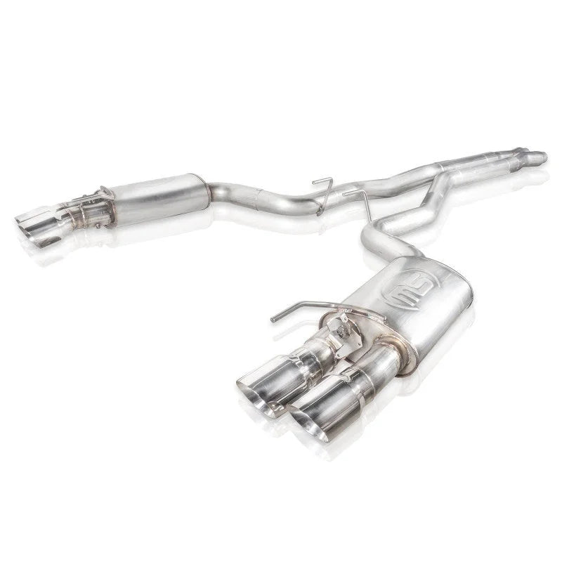 Stainless Works 18+ Ford Mustang GT Redline Cat-Back Performance Connect X-Pipe w/ Active Valves - Additional View 7