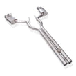 Load image into Gallery viewer, Stainless Works 18+ Ford Mustang GT Redline H-Pipe Performance Connect Cat-Back Exhaust - Side View