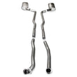 Load image into Gallery viewer, Stainless Works 1964-67 Corvette Exhaust BB Standard Trans 2-1/2in Factory Connect