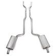 Load image into Gallery viewer, Stainless Works 1968-72 Corvette Exhaust SB 2-1/2in Factory Style Mufflers - Main Product View
