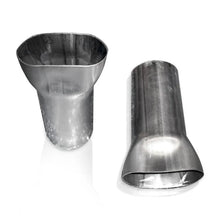Load image into Gallery viewer, Stainless Works 2 Way Collector - 2in Inlets 3in Single Outlet