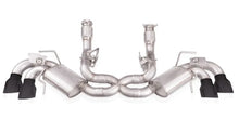 Load image into Gallery viewer, Stainless Works 20-21 Chevrolet Corvette C8 6.2L Redline Cat-Back Exhaust w/ Matte Black Tips