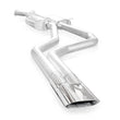 Load image into Gallery viewer, Stainless Works 2004 GTO 3in Catback Chambered Mufflers X-Pipe Slash Cut Tips - Main Product View