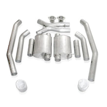 Load image into Gallery viewer, Stainless Works 2004 GTO 3in Catback Chambered Mufflers X-Pipe Wide Oval Tip