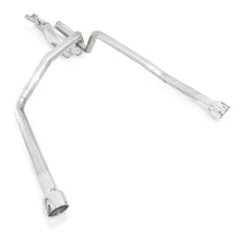 Load image into Gallery viewer, Stainless Works 2006-09 Trailblazer SS 6.0L 2-1/2in Chambered Exhaust X-Pipe Side Bumper Exit