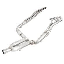 Load image into Gallery viewer, Stainless Works 2007-13 Chevy Silverado/GMC Sierra Headers 1-7/8in Primaries High-Flow Cats Y-Pipe - Main Product View