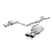 Load image into Gallery viewer, Stainless Works 2008-09 Pontiac G8 GT 3in Catback Systemt X-Pipe Turbo Chambered Muffler 3.5in Tips - Main Product View