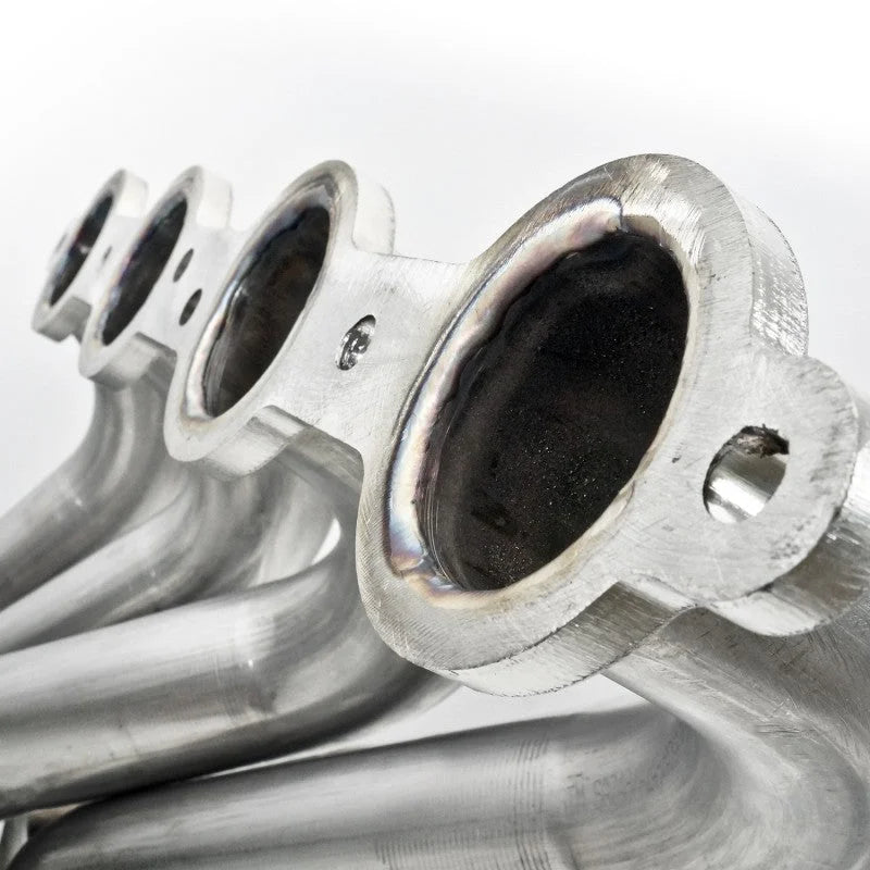 Stainless Works 2008-09 Pontiac G8 GT Headers 2in Primaries 2-1/2in Leads Factory Connect w/HF Cats - Installation View