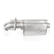 Load image into Gallery viewer, Stainless Works 2010-14 Ford Raptor 3in Exhaust Chambered Mufflers Dump Exit - Detail View