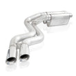 Load image into Gallery viewer, Stainless Works 2010-14 Ford Raptor Exhaust X-Pipe Turbo Resonator Front Passenger Rear Tire Exit - Main Product View