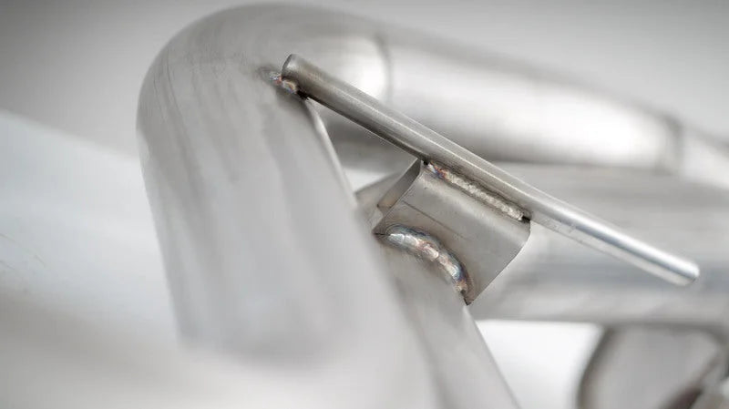 Stainless Works 2010-14 Ford Raptor Exhaust X-Pipe Turbo Resonator Front Passenger Rear Tire Exit - Additional View 5