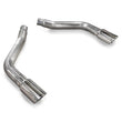 Load image into Gallery viewer, Stainless Works 2010-15 Chevy Camaro Muffler Delete Exhaust System - Main Product View