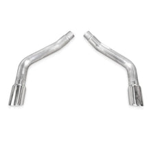 Load image into Gallery viewer, Stainless Works 2010-15 Chevy Camaro Muffler Delete Exhaust System - Side View