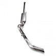 Load image into Gallery viewer, Stainless Works 2011-14 F-150 3.5L 3-1/2in Catback Chambered Muffler Factory Connection - Side View