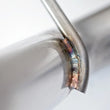 Load image into Gallery viewer, Stainless Works 2012-17 Jeep Wrangler Catback Dump Exhaust - Side View