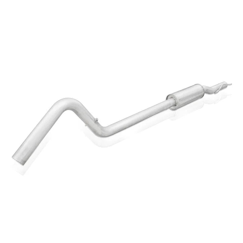 Stainless Works 2012-17 Jeep Wrangler Catback Dump Exhaust - Installation View