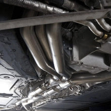 Load image into Gallery viewer, Stainless Works 2014-18 Corvette 6.2L Headers 2in Primaries w/ High-Flow Cats X-Pipe - Installation View