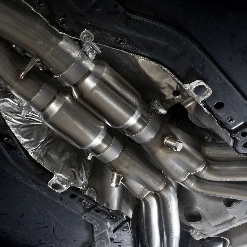 Stainless Works 2014-18 Corvette 6.2L Headers 2in Primaries w/ High-Flow Cats X-Pipe - Additional View 5