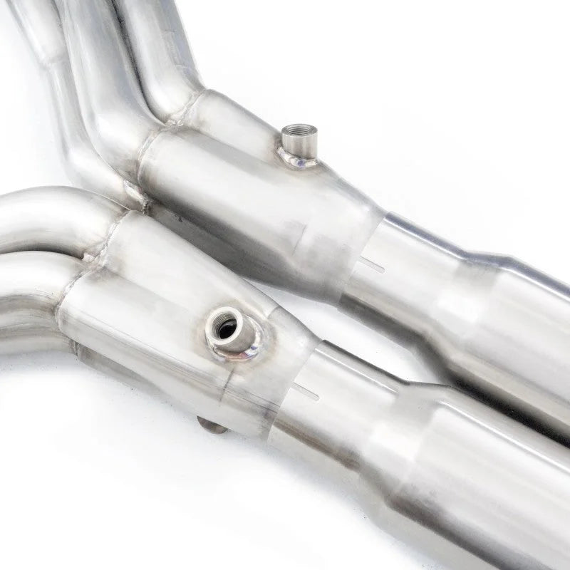 Stainless Works 2014-18 Corvette 6.2L Headers 2in Primaries w/ High-Flow Cats X-Pipe - Additional View 6