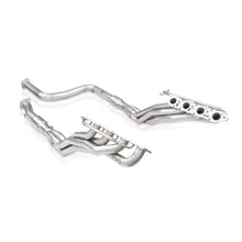 Load image into Gallery viewer, Stainless Works 2014+ Toyota Tundra 5.7L Headers 1-7/8in Primaries w/High-Flow Cats - Side View