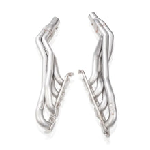 Load image into Gallery viewer, Stainless Works 2014+ Toyota Tundra 5.7L Headers 1-7/8in Primaries w/High-Flow Cats - Back View