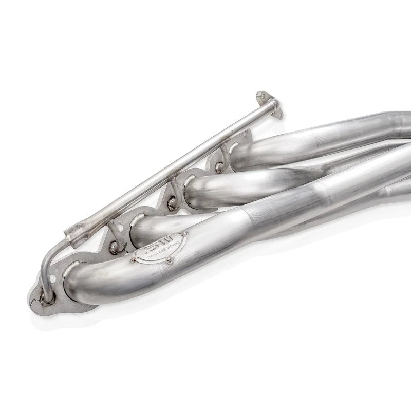 Stainless Works 2014+ Toyota Tundra 5.7L Headers 1-7/8in Primaries w/High-Flow Cats - Additional View 5