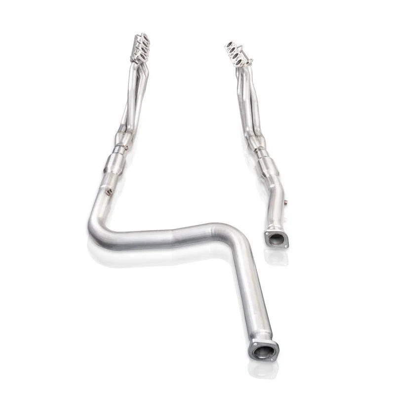 Stainless Works 2014+ Toyota Tundra 5.7L Headers 1-7/8in Primaries w/High-Flow Cats - Additional View 7
