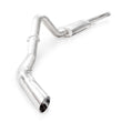 Load image into Gallery viewer, Stainless Works 2015-16 Ford F-150 2.7L/3.5L 3.5in Catback Chambered Muffler Factory Connection - Side View