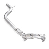 Stainless Works Downpipe 3in High-Flow Cats Factory Connection fits 2015-2016 Ford Mustang EcoBoost / 2015-2016 Ford Mustang EcoBoost Premium