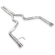 Load image into Gallery viewer, Stainless Works 2015-16 Mustang GT 3in Catback H-Pipe Retro Chambered Mufflers 2-1/2in Cores - Main Product View