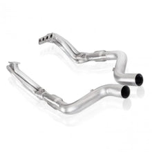 Load image into Gallery viewer, Stainless Works 2015-18 Hemi Headers 2in Primaries 3in High-Flow Cats - Side View