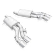 Load image into Gallery viewer, Stainless Works 2016-18 Cadillac CTS-V Sedan Axleback System Dual-Mode Turbo Mufflers 4in Tips - Main Product View