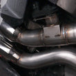 Load image into Gallery viewer, Stainless Works 2016-18 Cadillac CTS-V Sedan Axleback System Dual-Mode Turbo Mufflers 4in Tips - Additional View 6
