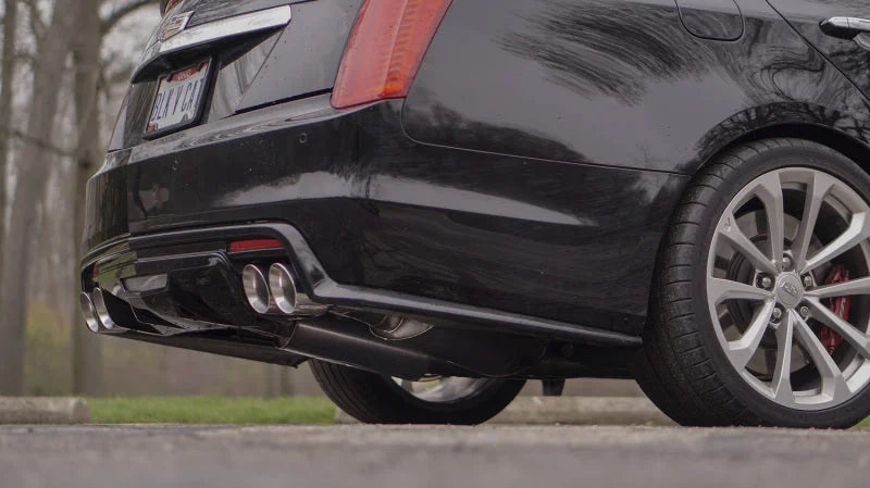 Stainless Works 2016-18 Cadillac CTS-V Sedan Axleback System Dual-Mode Turbo Mufflers 4in Tips - Additional View 7