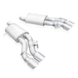 Load image into Gallery viewer, Stainless Works 2016-18 Cadillac CTS-V Sedan Axleback System Dual-Mode Turbo Mufflers 4in Tips - Main Product View