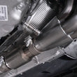 Load image into Gallery viewer, Stainless Works 2016-18 Cadillac CTS-V Sedan Headers 2in Primaries 3in Catted Leads Into X-Pipe - Installation View