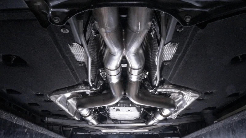 Stainless Works 2016-18 Cadillac CTS-V Sedan Headers 2in Primaries 3in Catted Leads Into X-Pipe - Additional View 8