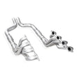 Load image into Gallery viewer, Stainless Works 2016-19 Camaro Catted Headers 1-7/8in Primaries 3in Catted Leads 3/8in Flanges - Main Product View