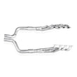 Load image into Gallery viewer, Stainless Works 2016-19 Camaro Catted Headers 1-7/8in Primaries 3in Catted Leads 3/8in Flanges - Side View