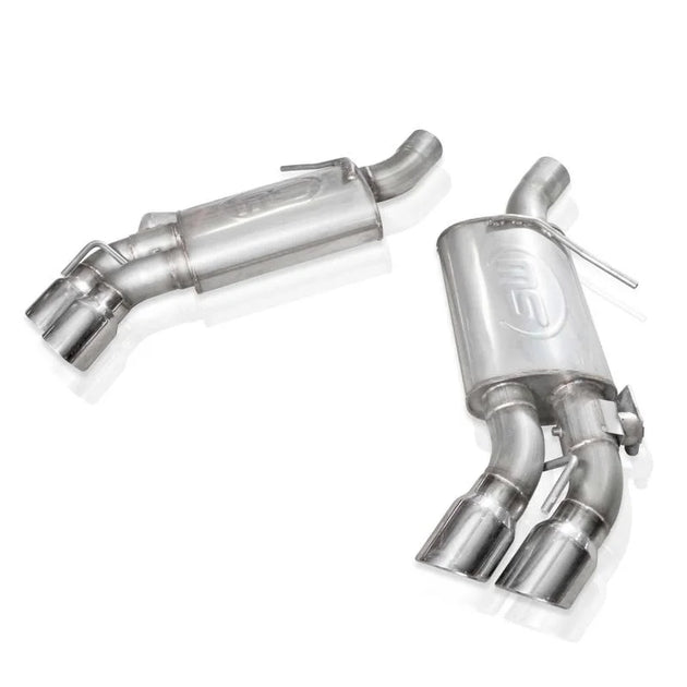 Stainless Works 3in Redline Factory Connect Axle Back w/Valve & 4in...