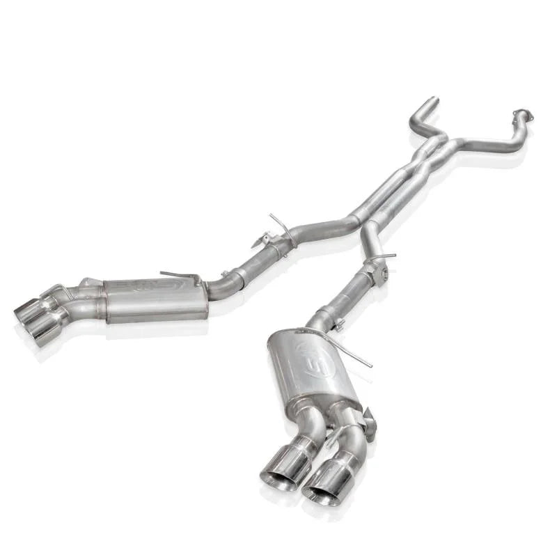 Stainless Works 2016+ Chevy Camaro SS 6.2L 3in Redline Catback w/AFM Valve NPP Valve 4in Quad Tips - Additional View 5