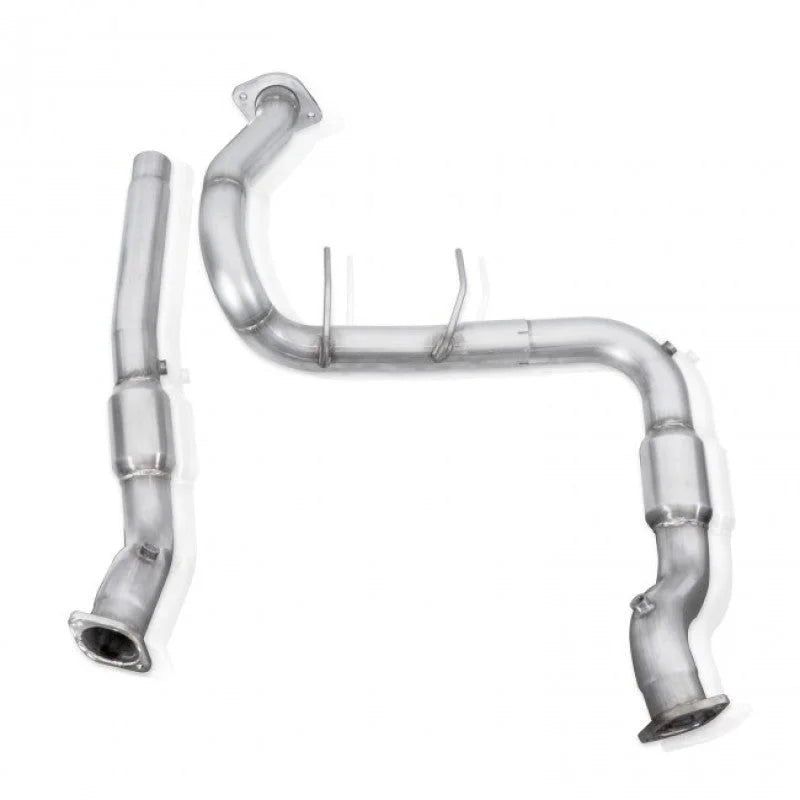 Stainless Works 2017 F-150 Raptor 3.5L 3in Downpipe High-Flow Cats Factory Connection - Additional View 10